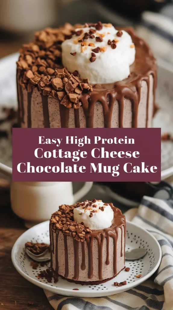 High Protein Cottage Cheese Chocolate Mug Cake OKK (5)